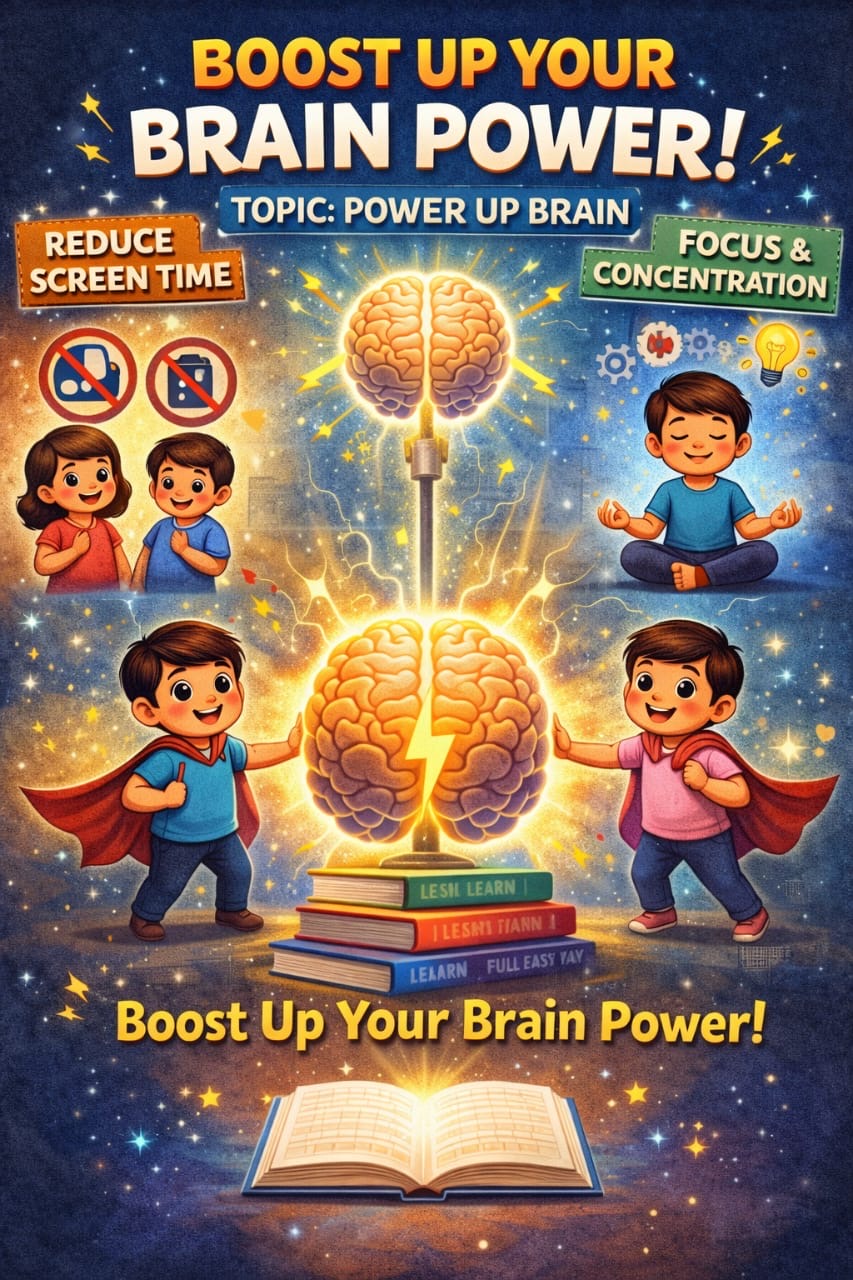 Boost up your brain power — kids program