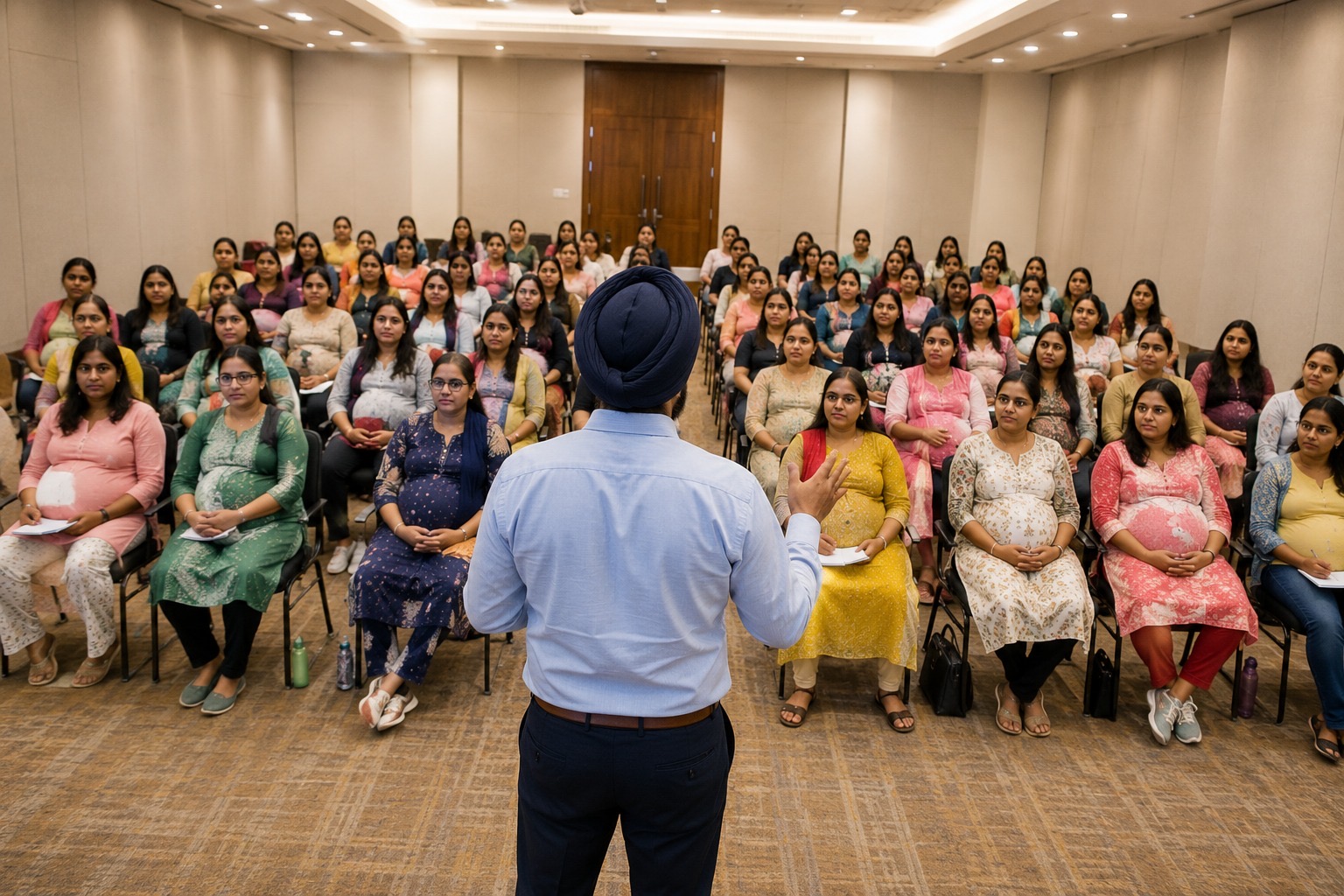 Live seminars for pregnant ladies